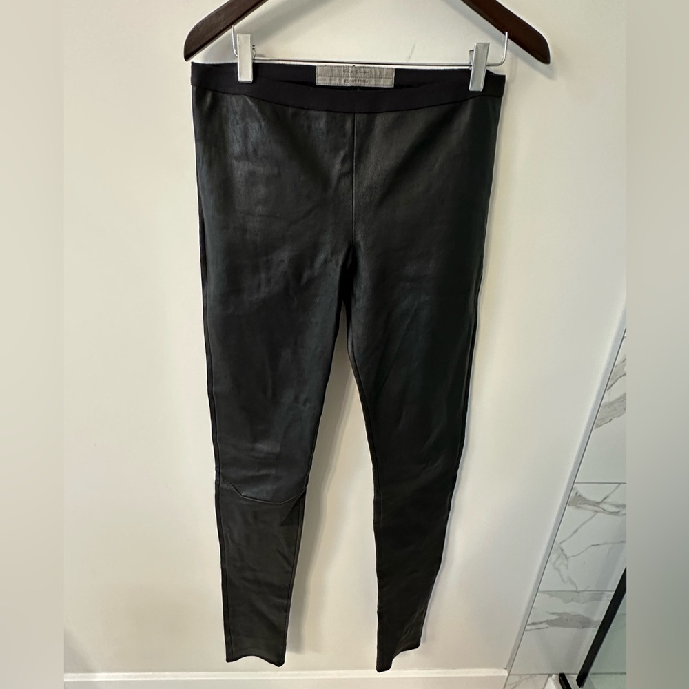 Rick Owens Dark Leather Pants